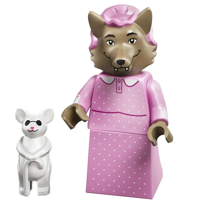 LEGO Collectable Minifigures - Big Bad Wolf, One Blind Mouse (9 of 12) [Shrek Series]