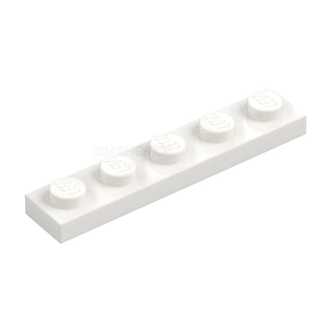 LEGO Plate 1 x 5, White [78329] 6350399