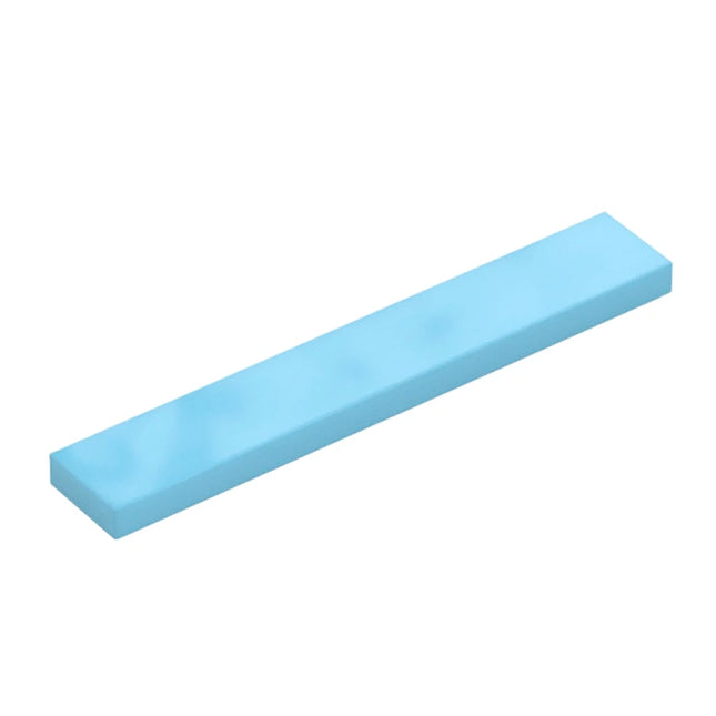 LEGO Tile 1 x 6, Medium Azure [6636] 6185309
