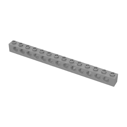 LEGO Technic, Brick 1 x 14 with Holes, Light Grey [32018] 4211705