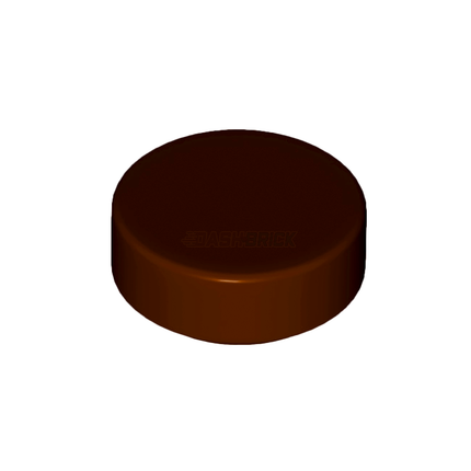 LEGO Tile, Round 1 x 1, Reddish Brown [98138] 6284586