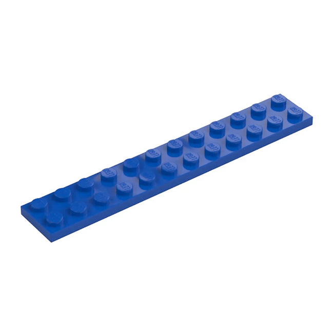LEGO Plate 2 x 12, Blue [2445] 244523