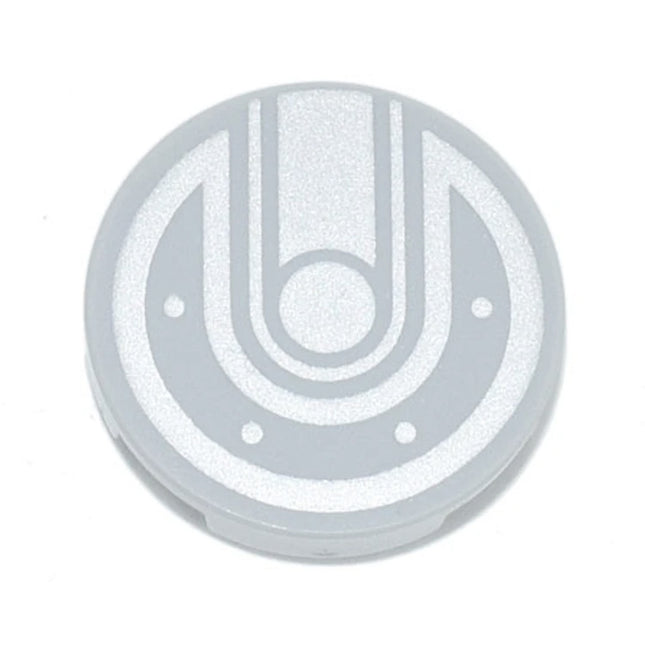 LEGO Minifigure Accessory - Tile, Silver Lines, Bolts/Dots, 2 x 2 [14769pb226] 6237231