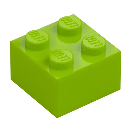 LEGO Brick 2 x 2, Lime [3003] 4122451, 4220632