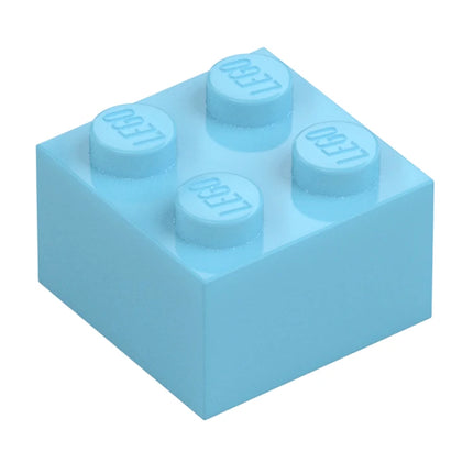 LEGO Brick 2 x 2, Medium Azure [3003] 4653970, 6603316