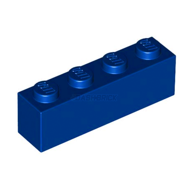 LEGO Brick, 1 x 4, Blue [3010] 301023