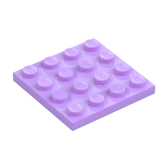 LEGO Plate 4 x 4, Lavender [3031] 6213252