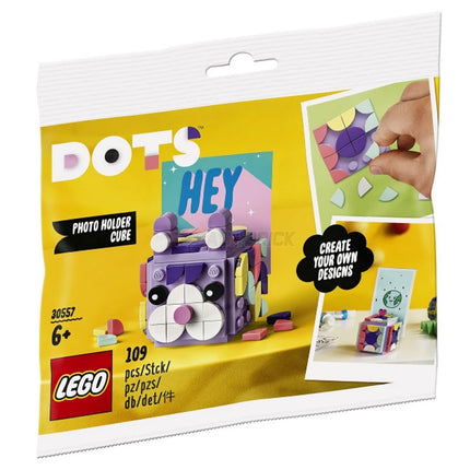 LEGO DOTS: Photo Holder Cube Polybag (2021) [30557] Retired Set