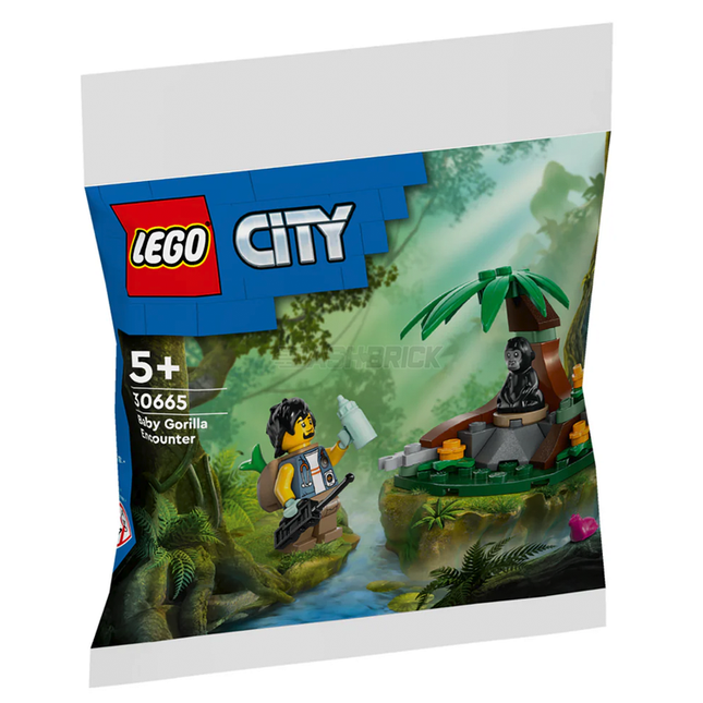 LEGO CITY: Baby Gorilla Encounter Polybag (2024) [30665]