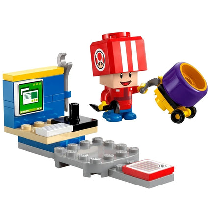 LEGO® Super Mario: Toad (Pit Crew), Mario Cart [30702] Sealed Pack