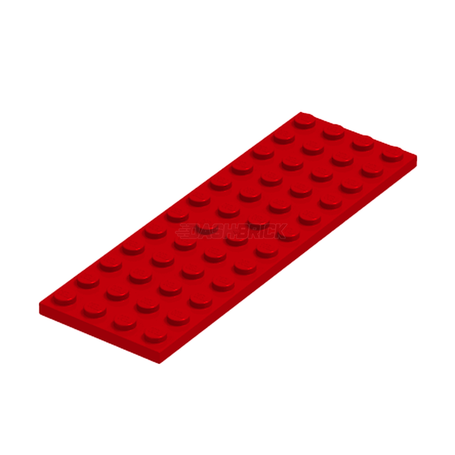 LEGO Plate 4 x 12, Red [3029] 4514717