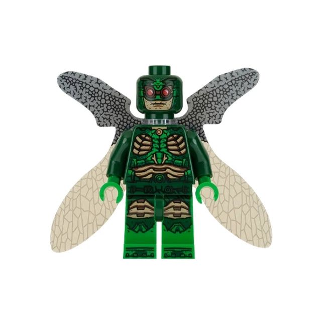 LEGO Minifigure - Parademon - Dark Green, Collapsed Wings, Dawn of Justice (2017) [DC COMICS]