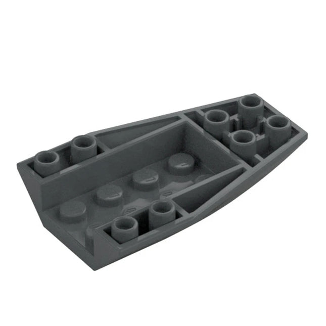 LEGO Wedge 6 x 4 Triple Inverted Curved, Dark Grey [43713] 4636417