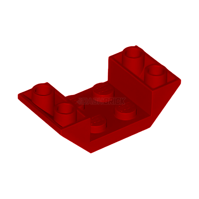 LEGO Slope, Inverted 45 4 x 2 Double with 2 x 2 Cutout, Red [4871] 487121