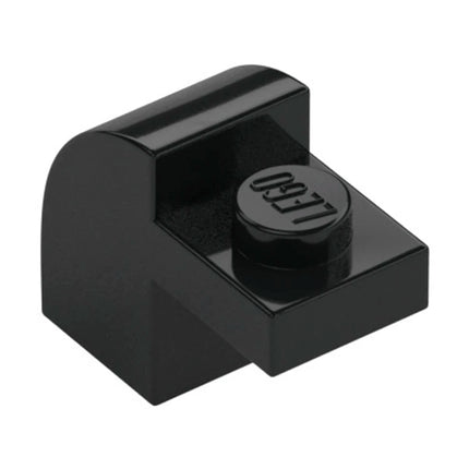 LEGO Slope, Curved Arch 2 x 1 x 1 1/3, Recessed Stud, Black [6091] 6383142