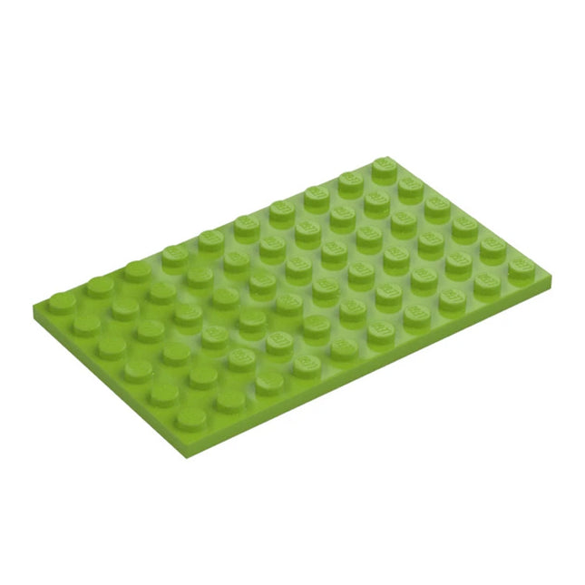 LEGO Plate, 6 x 10, Lime Green [3033] 6289699