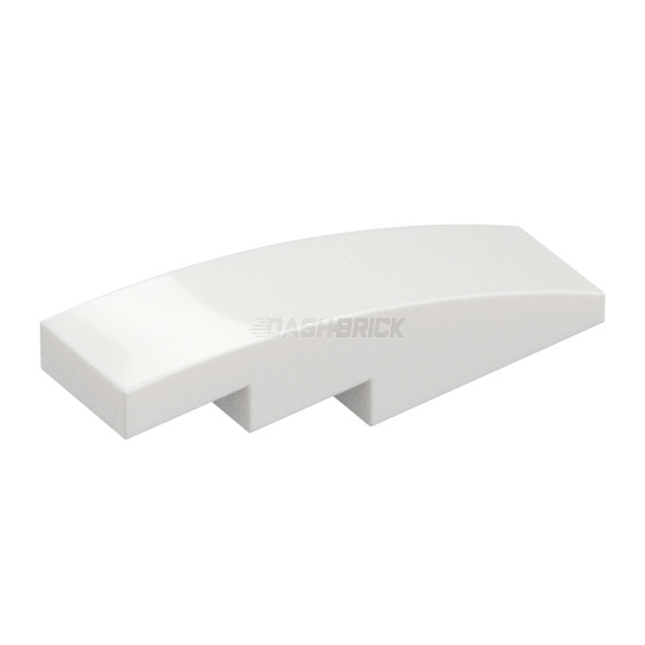 LEGO Slope, Curved 4 x 1, White [61678] 4518992 6045936