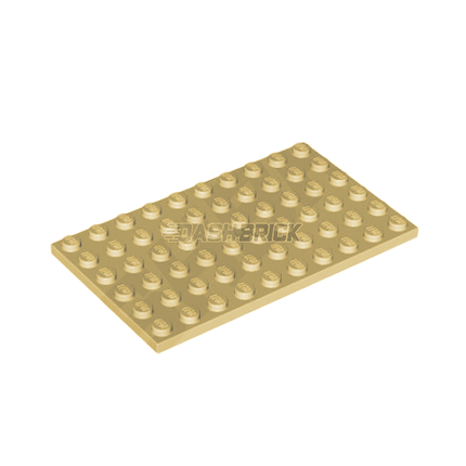 LEGO Plate 6 x 10, Tan [3033]