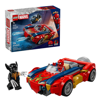 LEGO MARVEL: Spider-Man Car vs. Venomized Wolverine [76336]