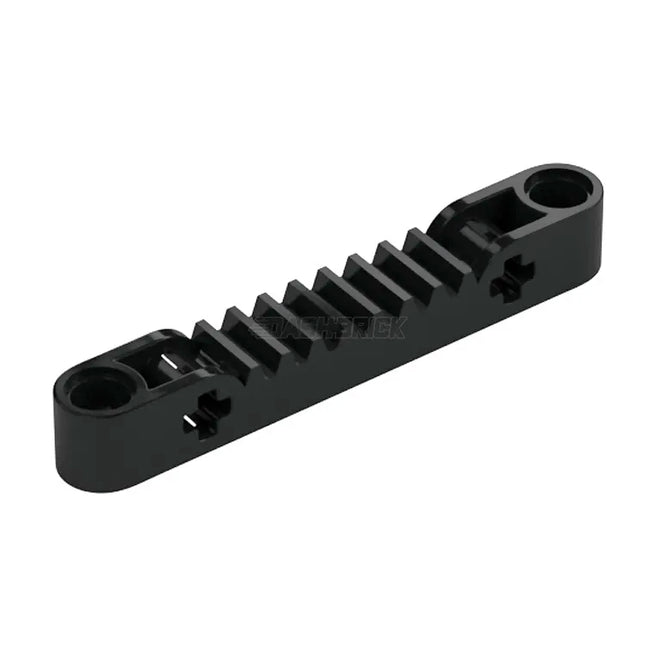 LEGO Technic, Gear Rack 1 x 7 with Axle and Pin Holes, Black [87761] 6327430