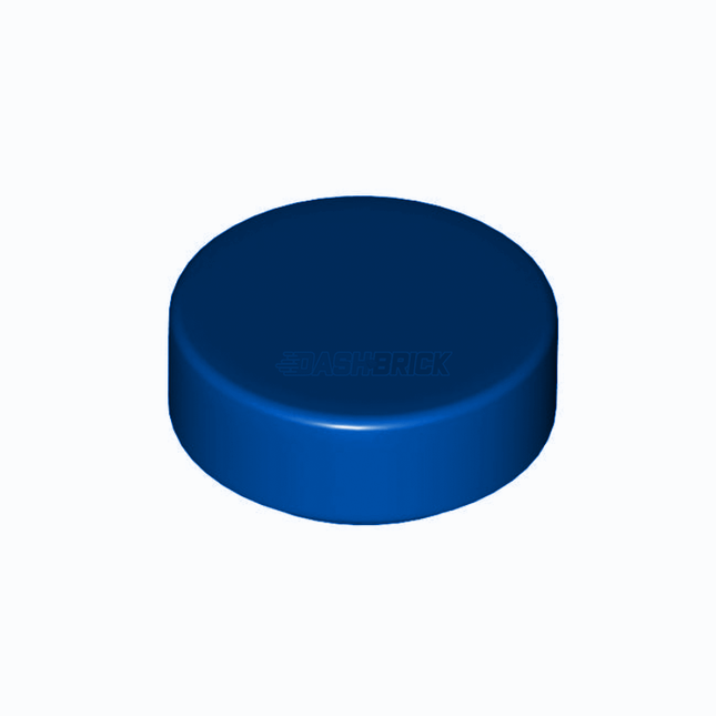 LEGO Tile, Round 1 x 1, Blue [98138] 6284575