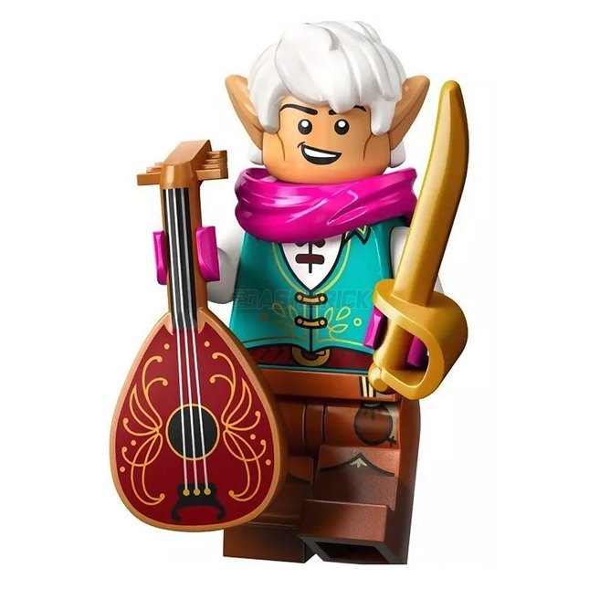 LEGO Collectable Minifigures - Elf Bard (9 of 12) [Dungeons & Dragons]