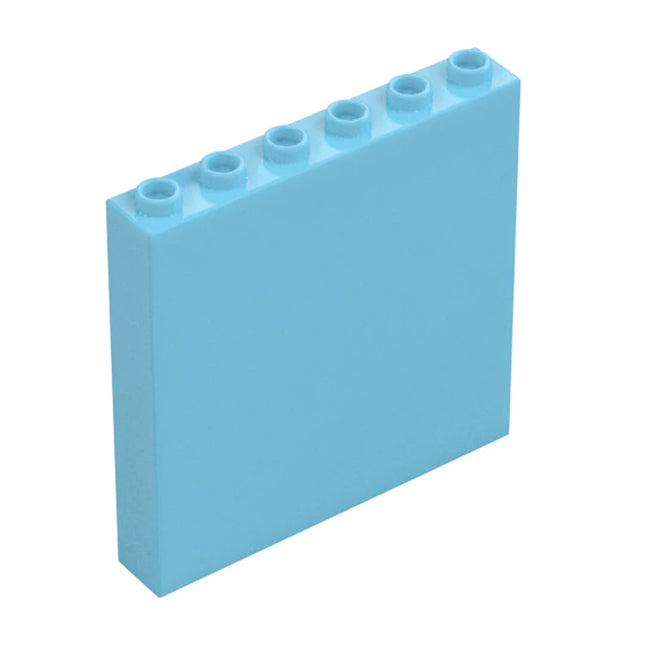 LEGO Wall/Panel 1 x 6 x 5, Medium Azure [59349] 6445319