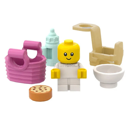 LEGO Minifigures - Baby Pack (Carrier, Bottle, Carrier, Bowl, Cookie) [CITY]