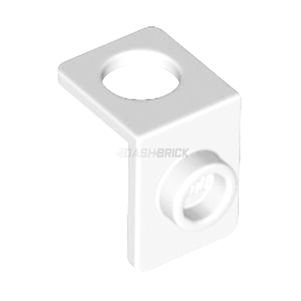 LEGO Minifigure Neck Bracket with Back Stud, Back Plate, Thick Back Wall, White [28974] 6277181