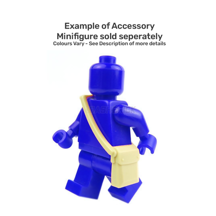 LEGO Minifigure Accessory - Bag, Handbag, Messenger Pouch, Dark Blue [61976] 6398599