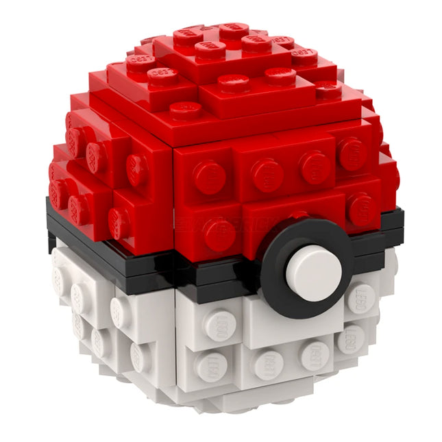 LEGO "Pocket Monster Capture Ball" - Display Item with Opening Function [MiniMOC] Exclusive!