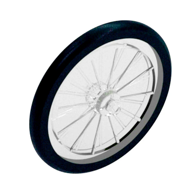 LEGO Wheel City Bicycle/Bike with Moulded Black Hard Rubber Tire, Trans-Clear [92851pb01] 6503209