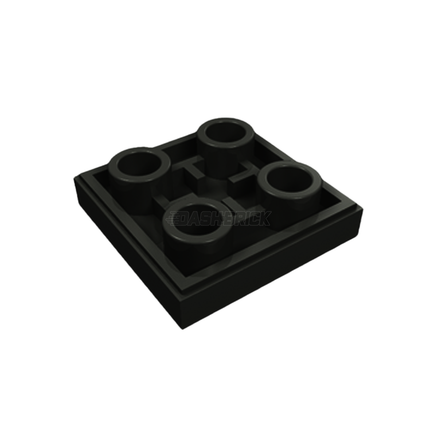 LEGO Tile, Modified 2 x 2 Inverted, Black [11203] 6013867