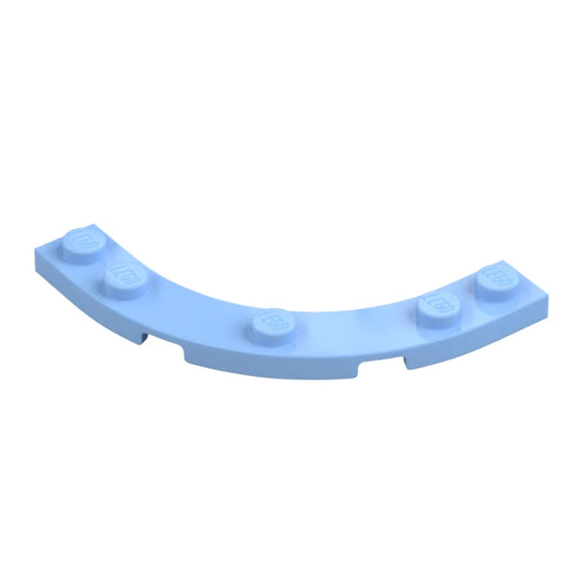 LEGO Plate, Round Corner 5 x 5 Macaroni, Bright Light Blue [80015] 6383092