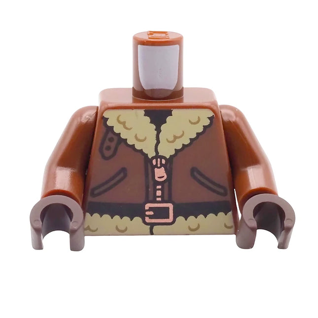 LEGO Minifigure Part - Torso Jacket, Aviator Bomber Jacket [973pb5956c02] 6554334