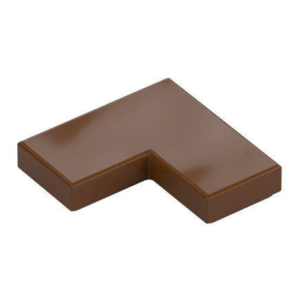 LEGO Tile, 2 x 2 Corner, Reddish Brown [14719] 6221608