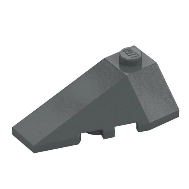 LEGO Wedge 4 x 2 Triple Left, Dark Grey [43711] 4210866