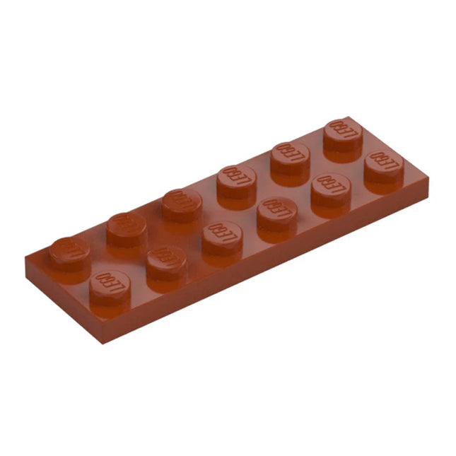 LEGO Plate 2 x 6, Dark Orange [3795] 6219673