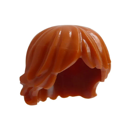 LEGO Minifigure Part - Hair Tousled and Layered, Dark Orange [92746] 6125719