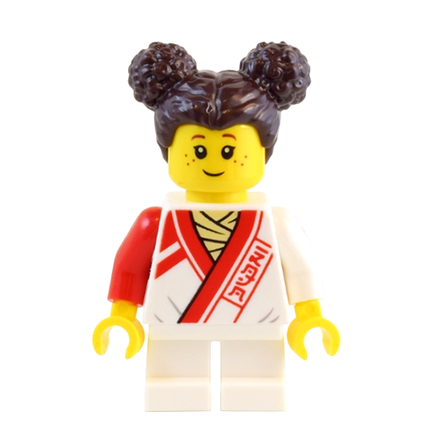 LEGO Minifigure - Child, Girl, Dojo Kid, Ninjago City [CITY]