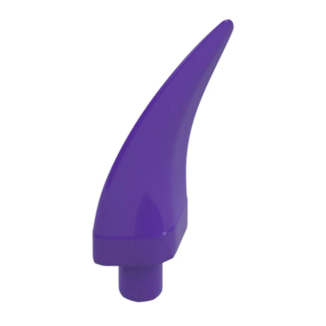 LEGO Barb / Claw / Horn / Tooth - Medium, Dark Purple [87747] 6270093