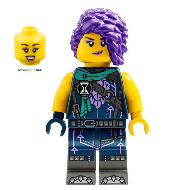 LEGO Minifigure - Zoey, Smirk/Smile (2023) [CITY]