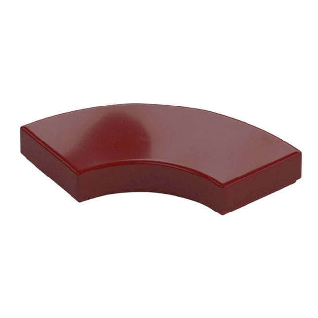 LEGO Tile, Round Corner 2 x 2 Macaroni, Dark Red [27925] 6172632