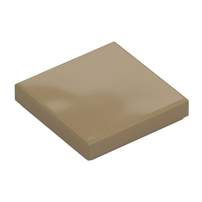 LEGO Tile 2 x 2, Dark Tan [3068b] 4507045