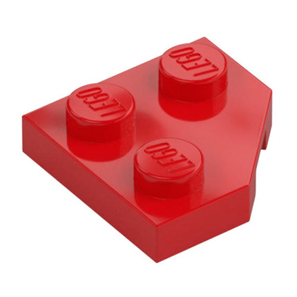 LEGO Wedge, Plate 2 x 2 Cut Corner, Red [26601] 6173961