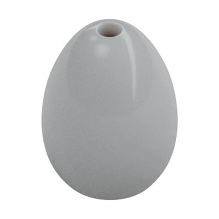LEGO Minifigure Food - Egg, with Small Pin Hole, Light Grey [24946] 6152225