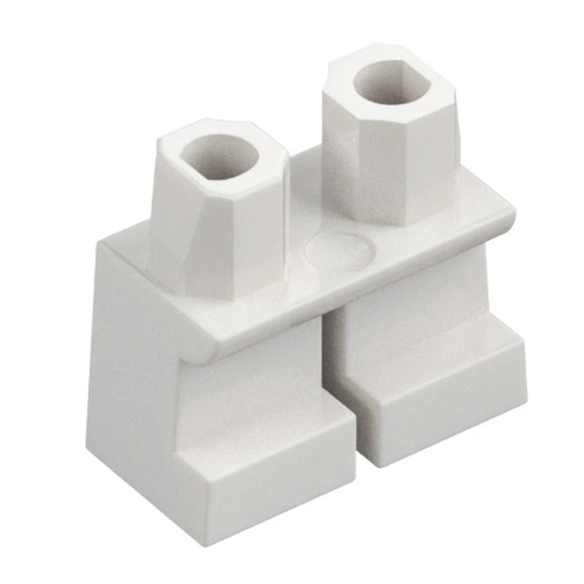 LEGO Minifigure Parts - Short Hips and Legs, Children, White [41879] 6160106