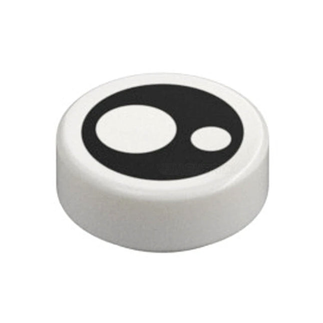 LEGO Tile, Round 1 x 1, Black Eye with Pupil and Circle [98138pb367] 6431716