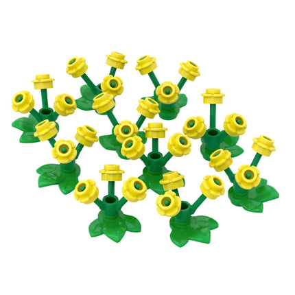LEGO Flower Sets, Bright Light Yellow [24866, 32607 & 24855]