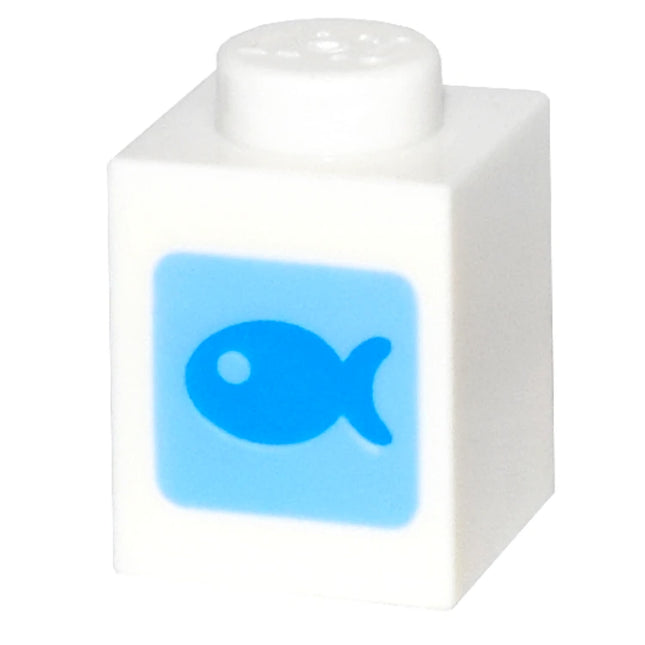 LEGO Brick 1 x 1, Animal Crossing Fish Bait [3005pb062]